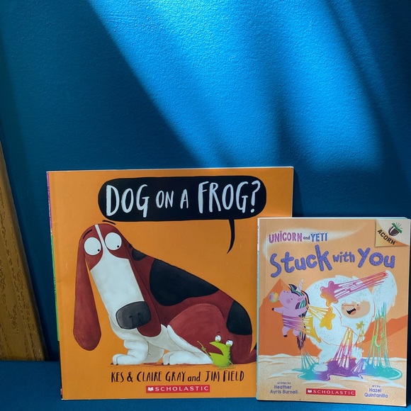 Other - Dog on a Frog? and Stuck with You Books